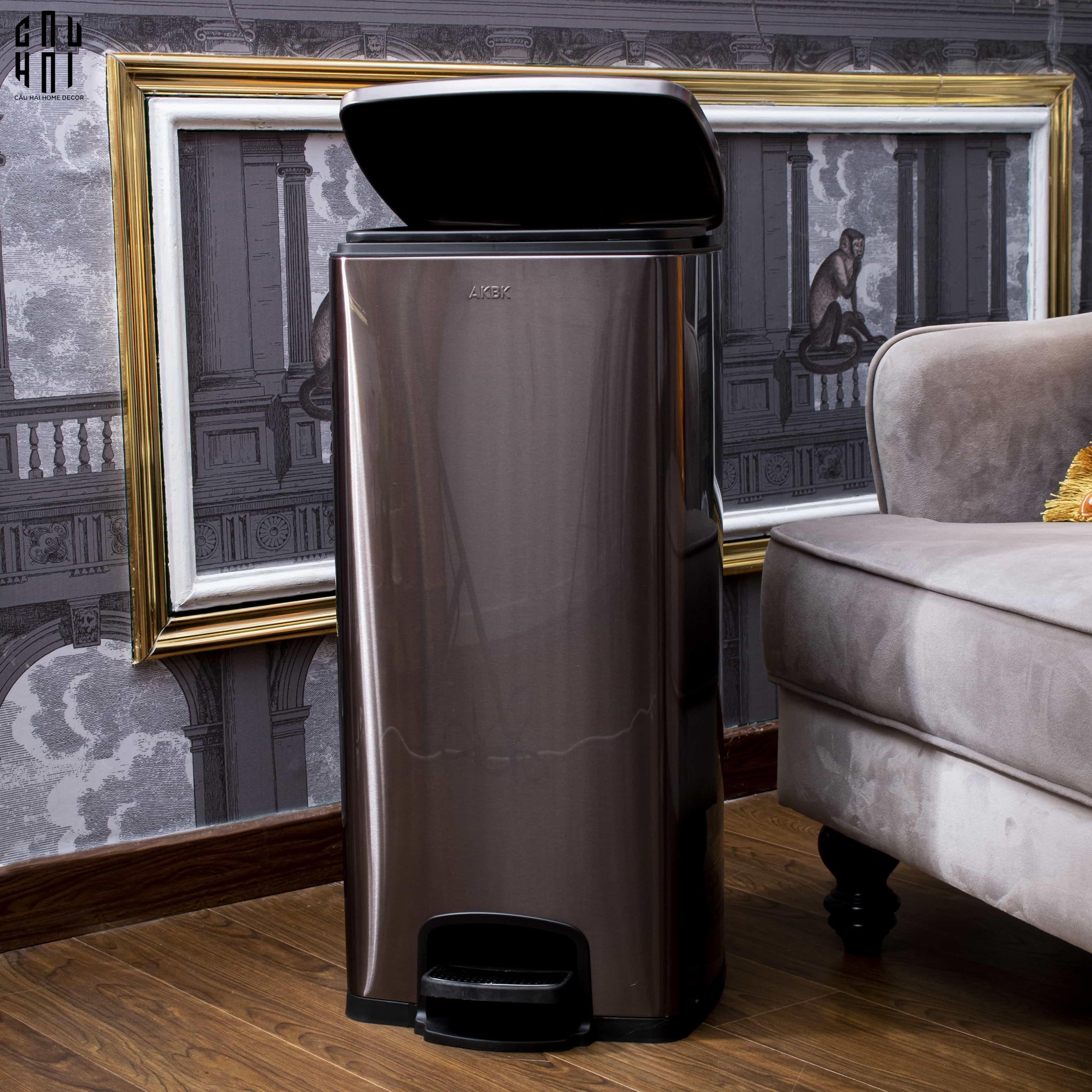 HOME COUTURE - THÙNG RÁC 30L ALURE PREMIUM-CẬU HAI HOME DECOR