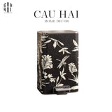 THÙNG RÁC CAO CẤP BỌC DA DRAGONFLY 15L-CẬU HAI HOME DECOR