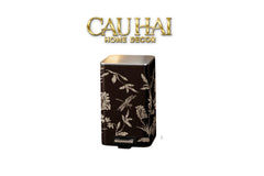 Thùng Rác Cao Cấp Bọc Da Dragonfly 15L-CẬU HAI HOME DECOR