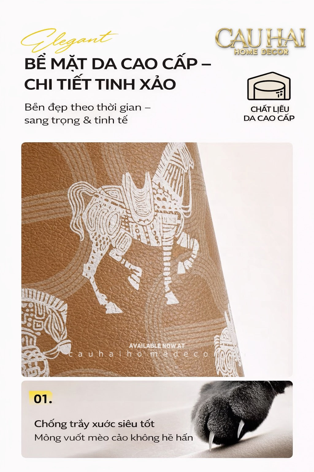 Thùng Rác Da Les Cavaliers Blancs Impériaux 14L - Vert Up-CẬU HAI HOME DECOR