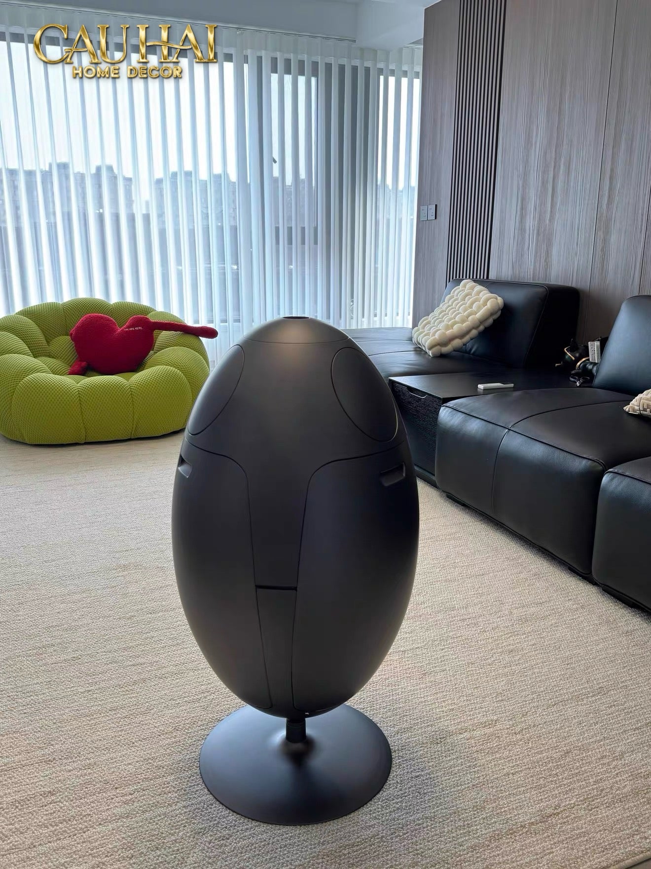 Thùng Rác Đa Năng Dinosaur Red Egg - Modern-CẬU HAI HOME DECOR