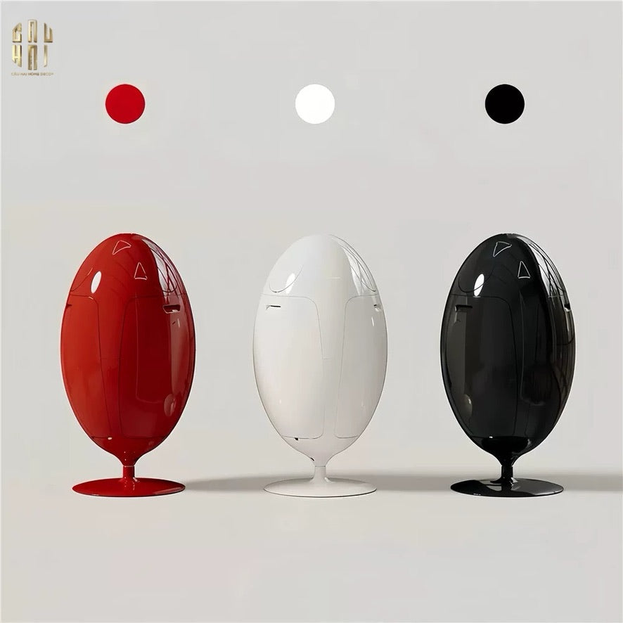 Thùng Rác Đa Năng Dinosaur Red Egg - Modern-CẬU HAI HOME DECOR