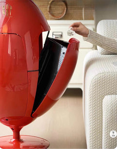 Thùng Rác Đa Năng Dinosaur Red Egg - Modern-CẬU HAI HOME DECOR
