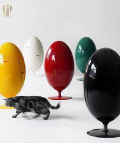 Thùng Rác Đa Năng Dinosaur Red Egg - Modern-CẬU HAI HOME DECOR