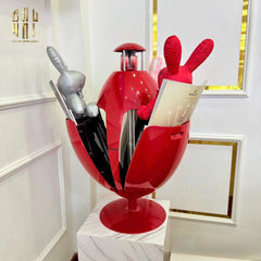 Thùng Rác Đa Năng Dinosaur Red Egg - Modern-CẬU HAI HOME DECOR