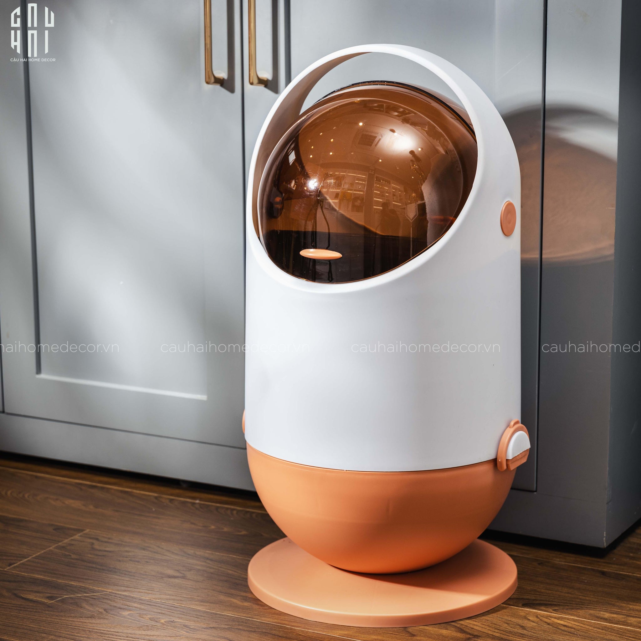 Thùng Rác Finch 20L- Orange-CẬU HAI HOME DECOR