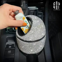 Thùng Rác Mini Bling Bling - Auto Gear Luxe-CẬU HAI HOME DECOR