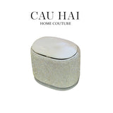 THÙNG RÁC VUÔNG DIAMOND FANTASY BLING BLING-CẬU HAI HOME DECOR