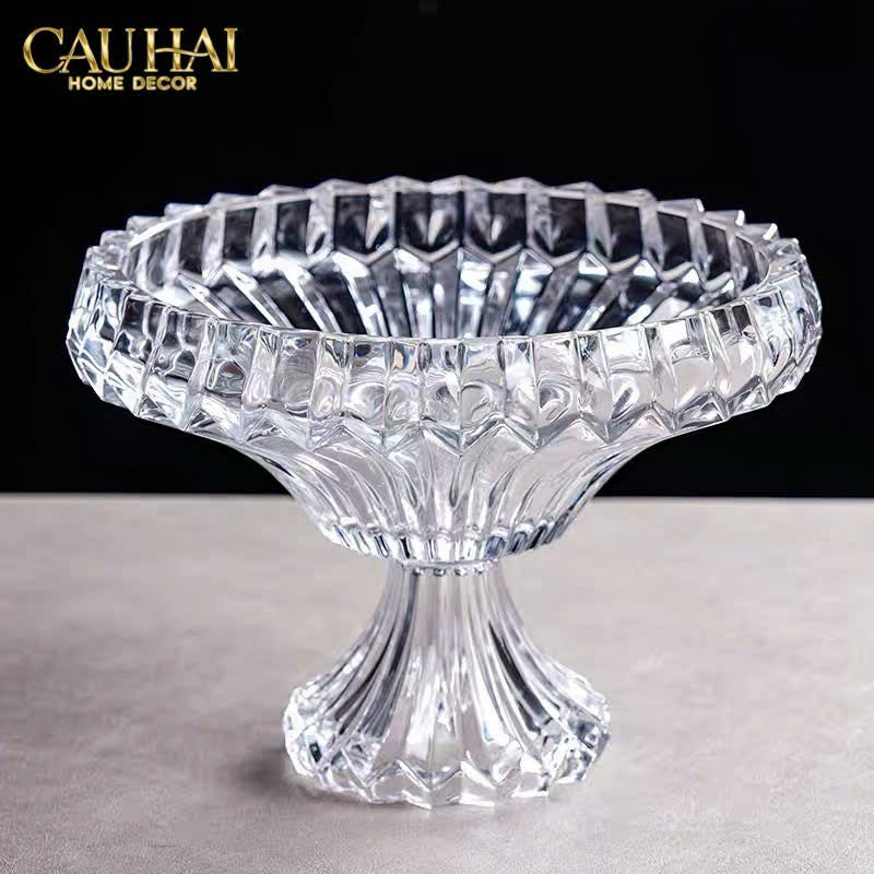 TÔ PHA LÊ DEUX ÉTAGES CRYSTAL BOWL-CẬU HAI HOME DECOR