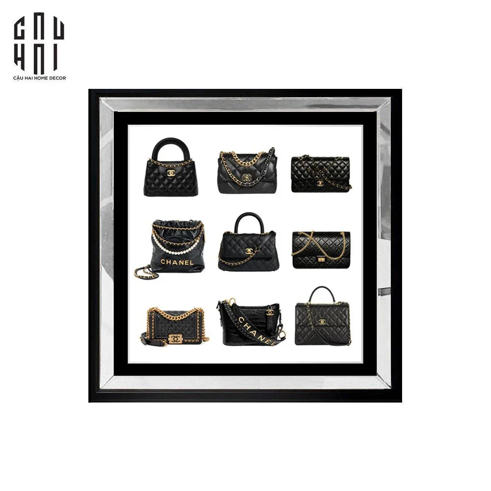 TRANH CANVAS CAO CẤP C TIMELESS FLAGBAG LUXURY 90X90CM-CẬU HAI HOME DECOR