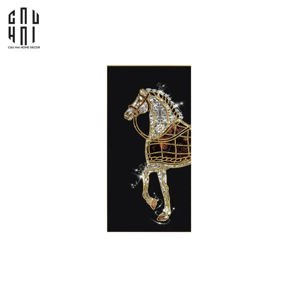 TRANH CANVAS DARK H-BLING BLING 50X100CM-CẬU HAI HOME DECOR