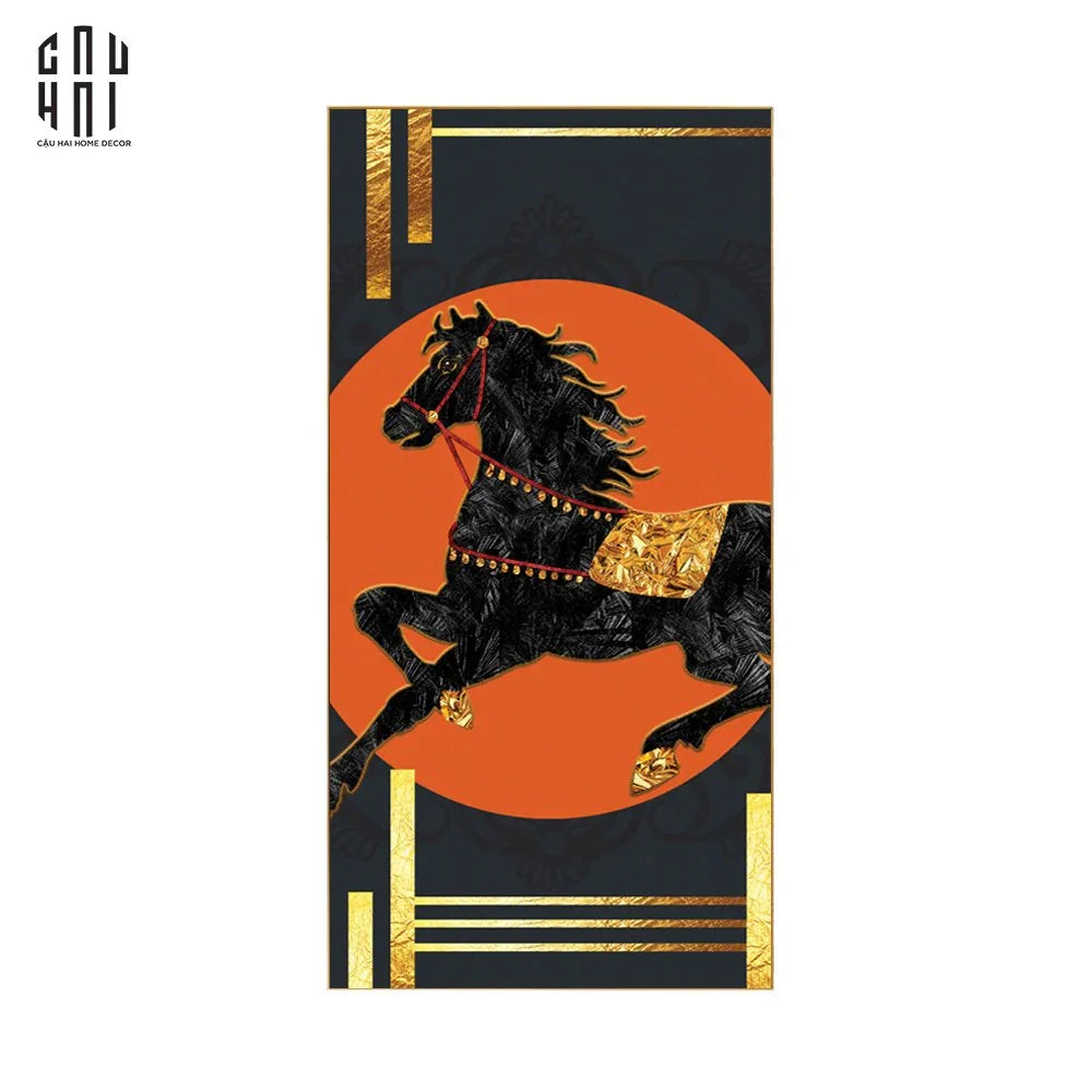 TRANH CANVAS DARK SELLE 70X140 CM-CẬU HAI HOME DECOR