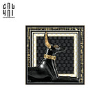 TRANH CANVAS DARK SPHINX LAYING 90X90CM - KHUNG MỎNG-CẬU HAI HOME DECOR