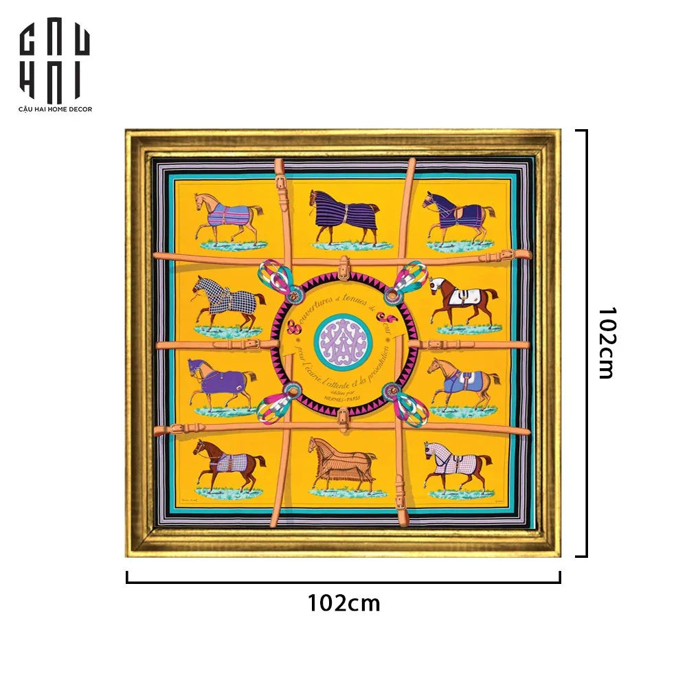 TRANH CANVAS H-APRON 90X90CM-CẬU HAI HOME DECOR