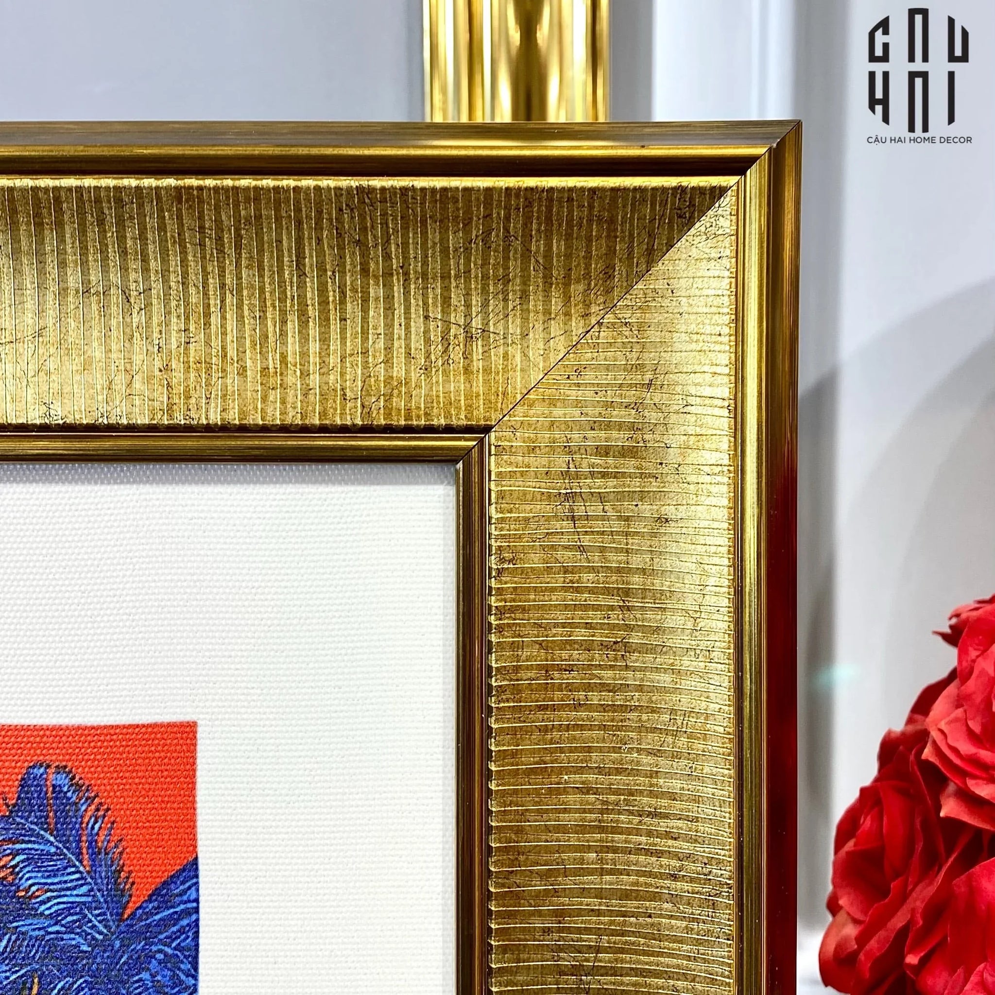 TRANH CANVAS H-APRON 90X90CM-CẬU HAI HOME DECOR