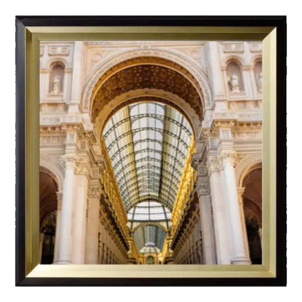 Tranh Canvas Impériale  Arcade Atélier  100X100Cm - Woody Glass