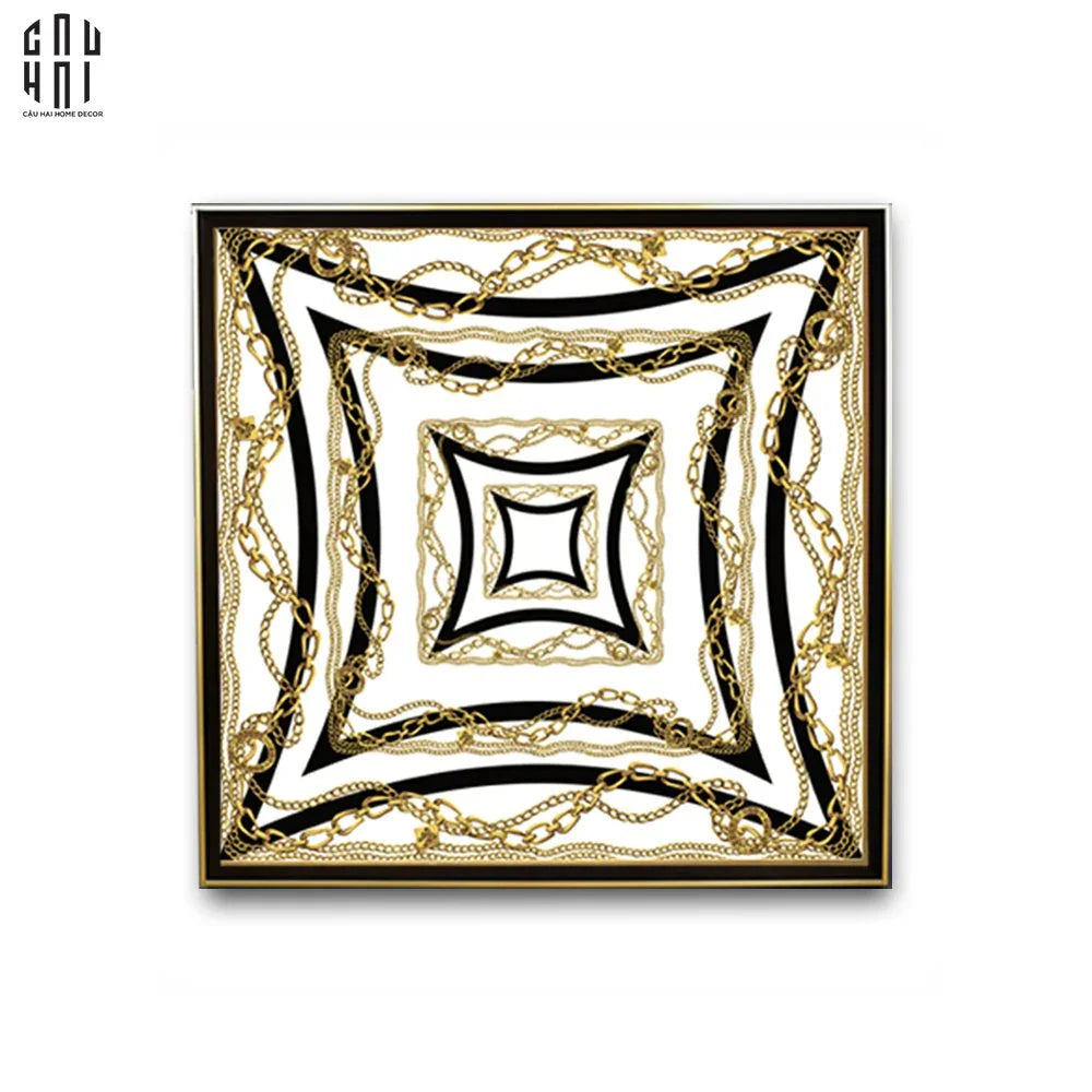 TRANH CANVAS LA CHAINE 90X90CM-CẬU HAI HOME DECOR
