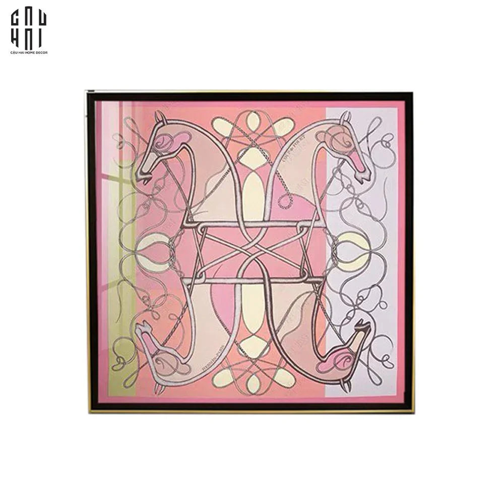 TRANH CANVAS LA ROSE 90X90CM-CẬU HAI HOME DECOR