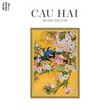 TRANH CANVAS MAI LAN CÚC TRÚC 80X120CM-CẬU HAI HOME DECOR