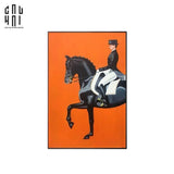 TRANH CANVAS O-HORSEMAN 80X110CM-CẬU HAI HOME DECOR