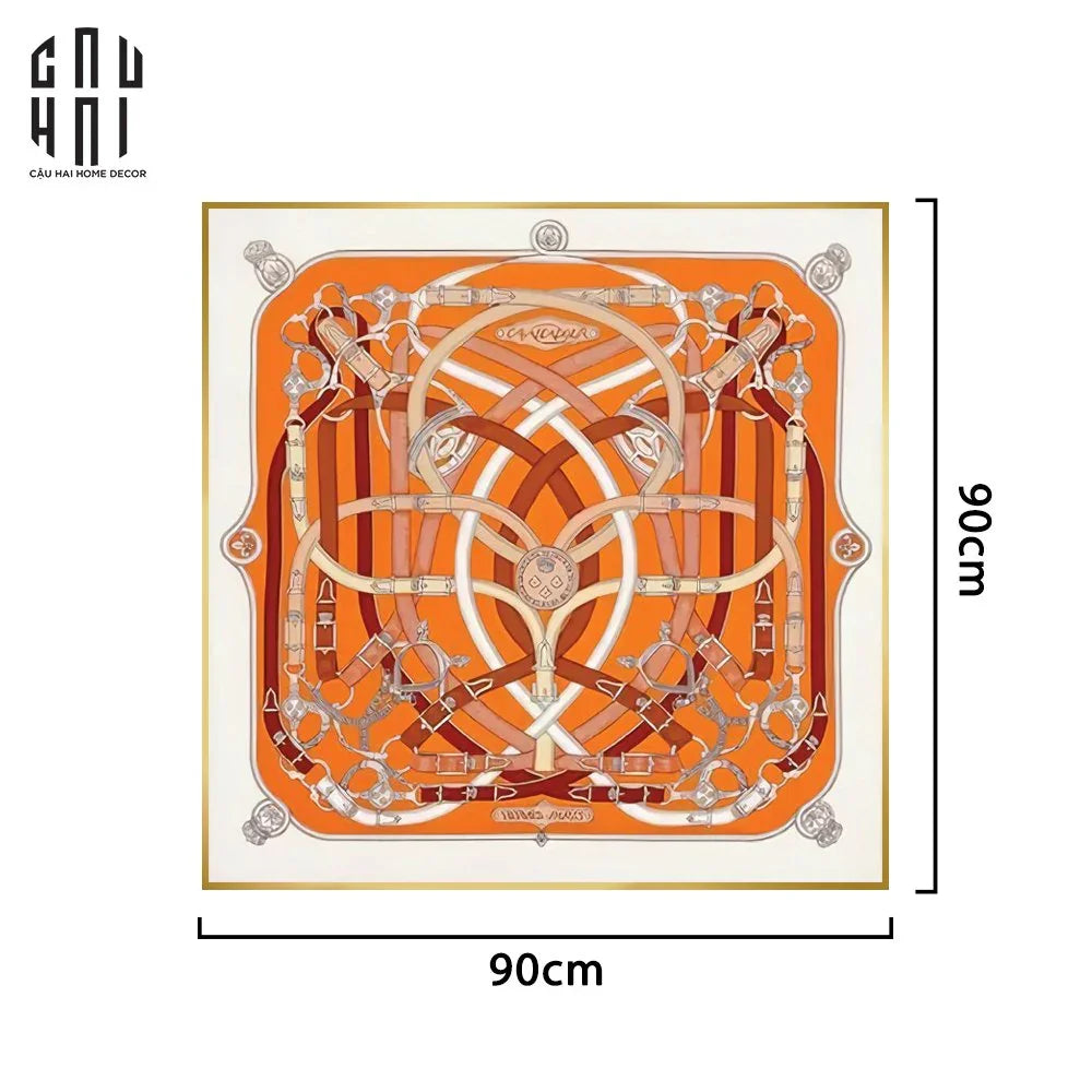 TRANH CANVAS O-RÊNES 90X90 CM-CẬU HAI HOME DECOR