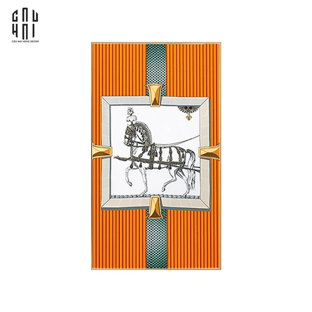 TRANH CANVAS ORANGE SEABISCUIT 70X120CM-CẬU HAI HOME DECOR