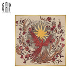 TRANH CANVAS PHÉNIX DE FEU 90X90CM-CẬU HAI HOME DECOR