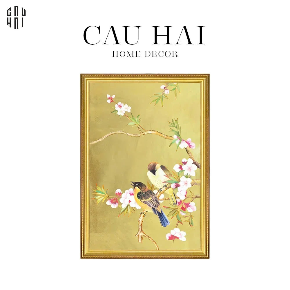 TRANH CANVAS PHÚC LỘC THỌ KHANG 80X120CM-CẬU HAI HOME DECOR