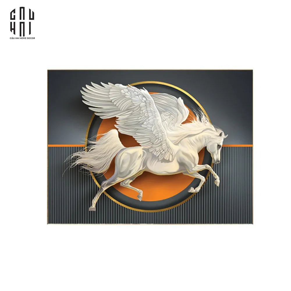 TRANH CANVAS ROYAL FLYING HORSE-CẬU HAI HOME DECOR