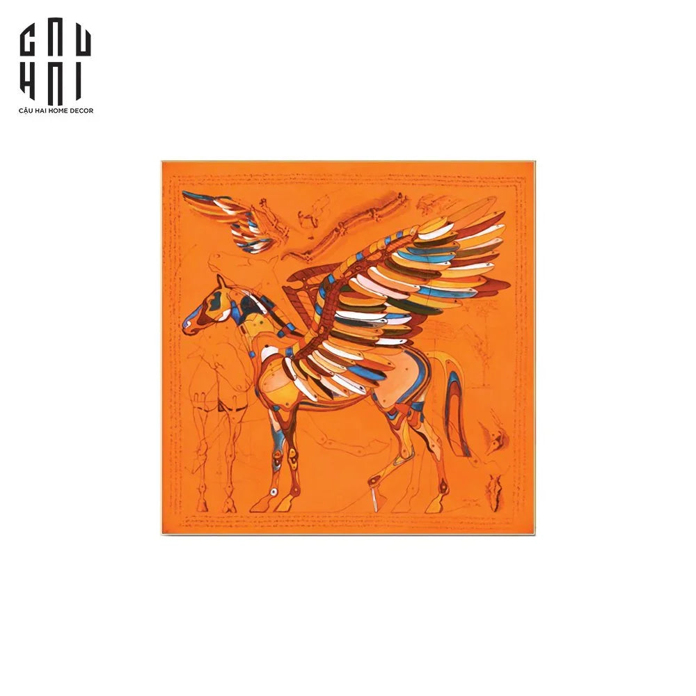 TRANH CANVAS S-PEGASUS 60X60 CM-CẬU HAI HOME DECOR