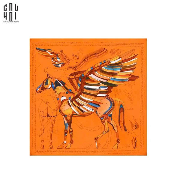 TRANH CANVAS S-PEGASUS 90X90 CM-CẬU HAI HOME DECOR
