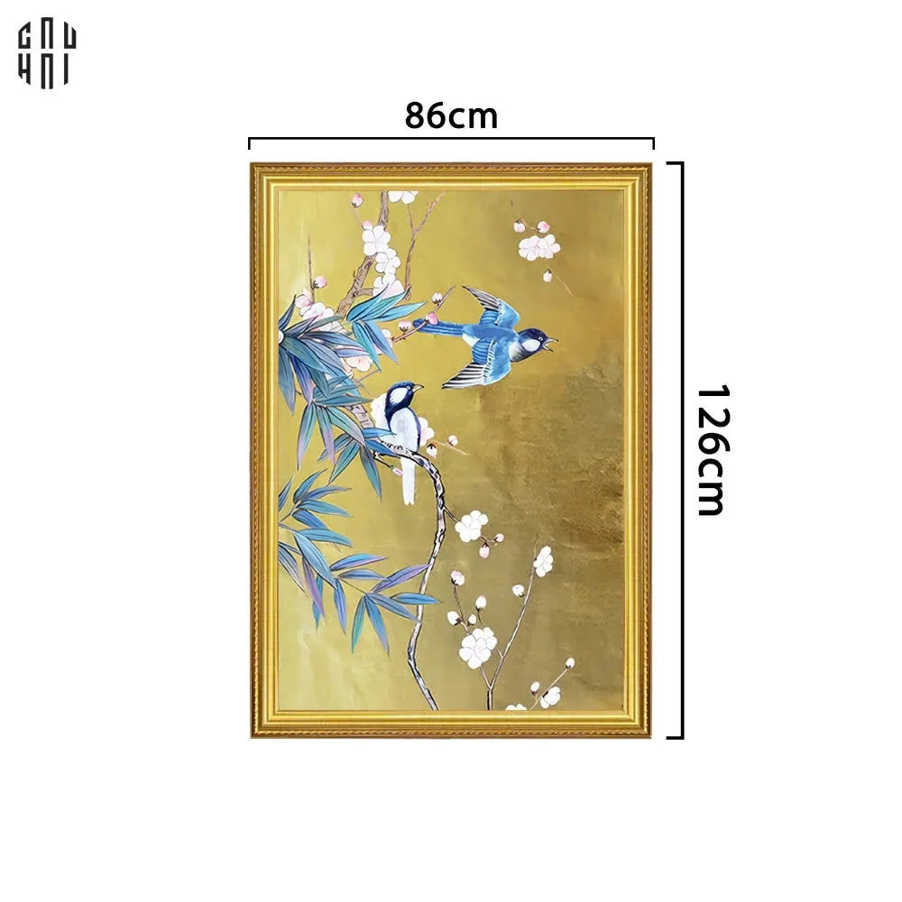 TRANH CANVAS THANH MAI 80X120CM-CẬU HAI HOME DECOR