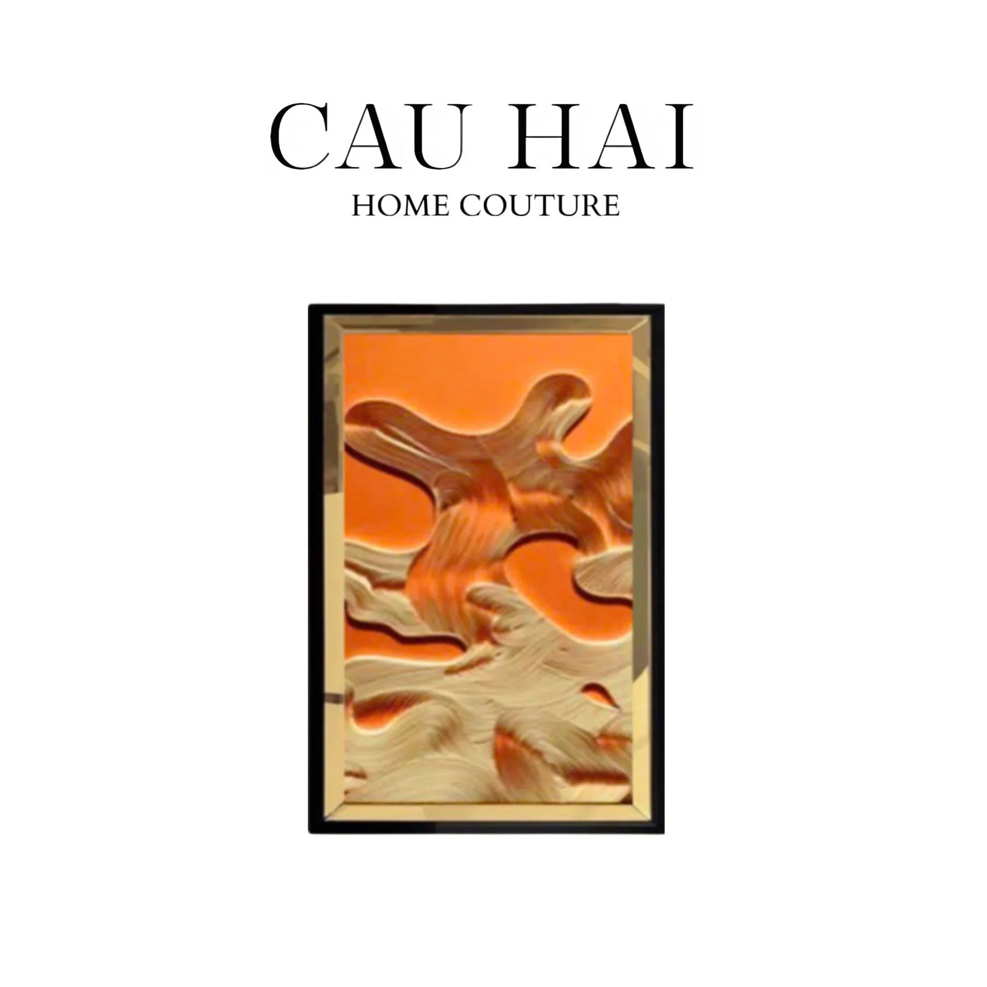 TRANH CANVAS TREO TƯỜNG O RIPPLE 63X123CM-CẬU HAI HOME DECOR