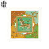 TRANH CANVAS TWIN COURSIER 90X90CM-CẬU HAI HOME DECOR