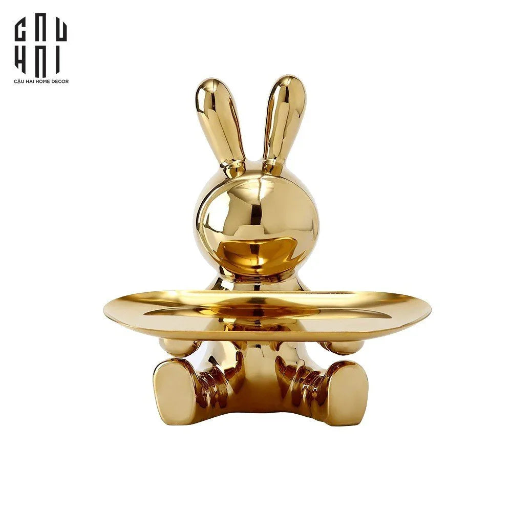 TƯỢNG BLISSFUL BUNNY-CẬU HAI HOME DECOR