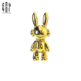 TƯỢNG CERAMIC ULTRA BUNNY - GOLD-CẬU HAI HOME DECOR