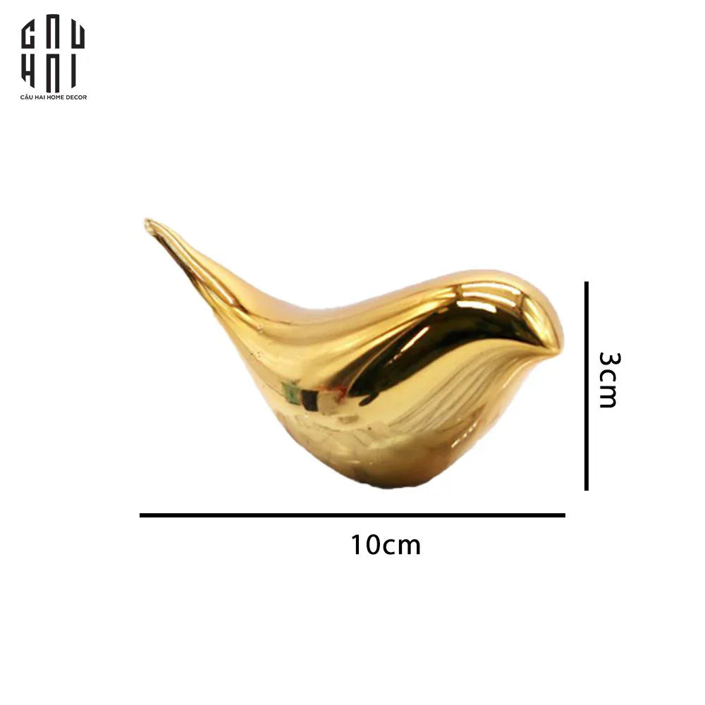 TƯỢNG CHIM GOLDEN BIRD PREMIUM-CẬU HAI HOME DECOR