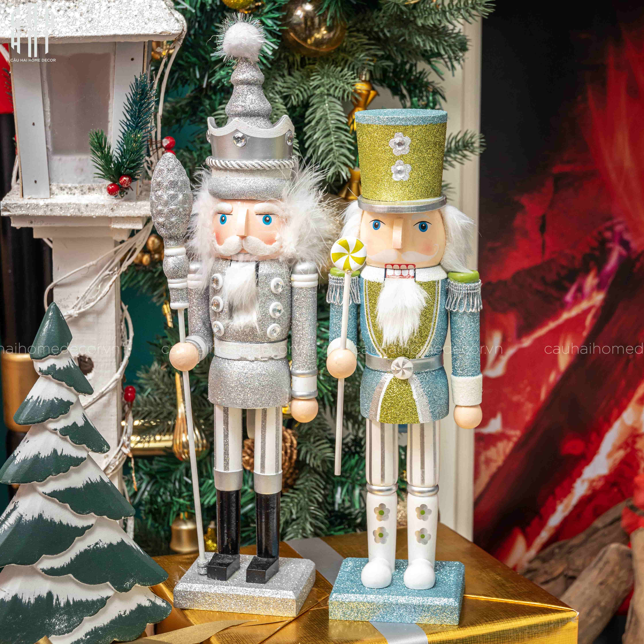 TƯỢNG CHÚ LÍNH CHÌ - MUSKERTEER NUTCRACKER PREMIUM-CẬU HAI HOME DECOR