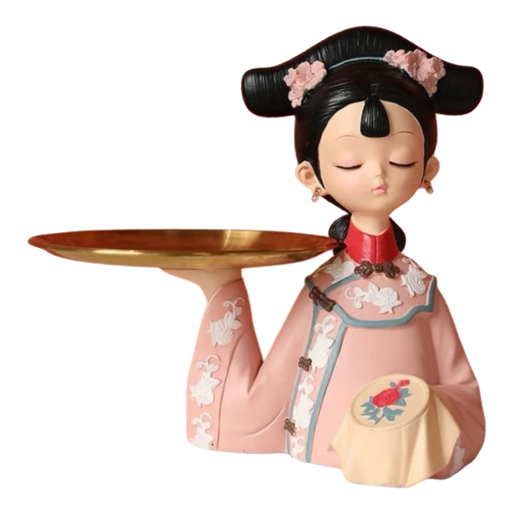Tượng Công Chúa Giá Đáo - Figurine Impérial Concubine Qing Dynasty