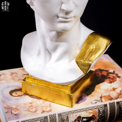 Tượng David Dát Vàng 24K Premium Ss25-CẬU HAI HOME DECOR