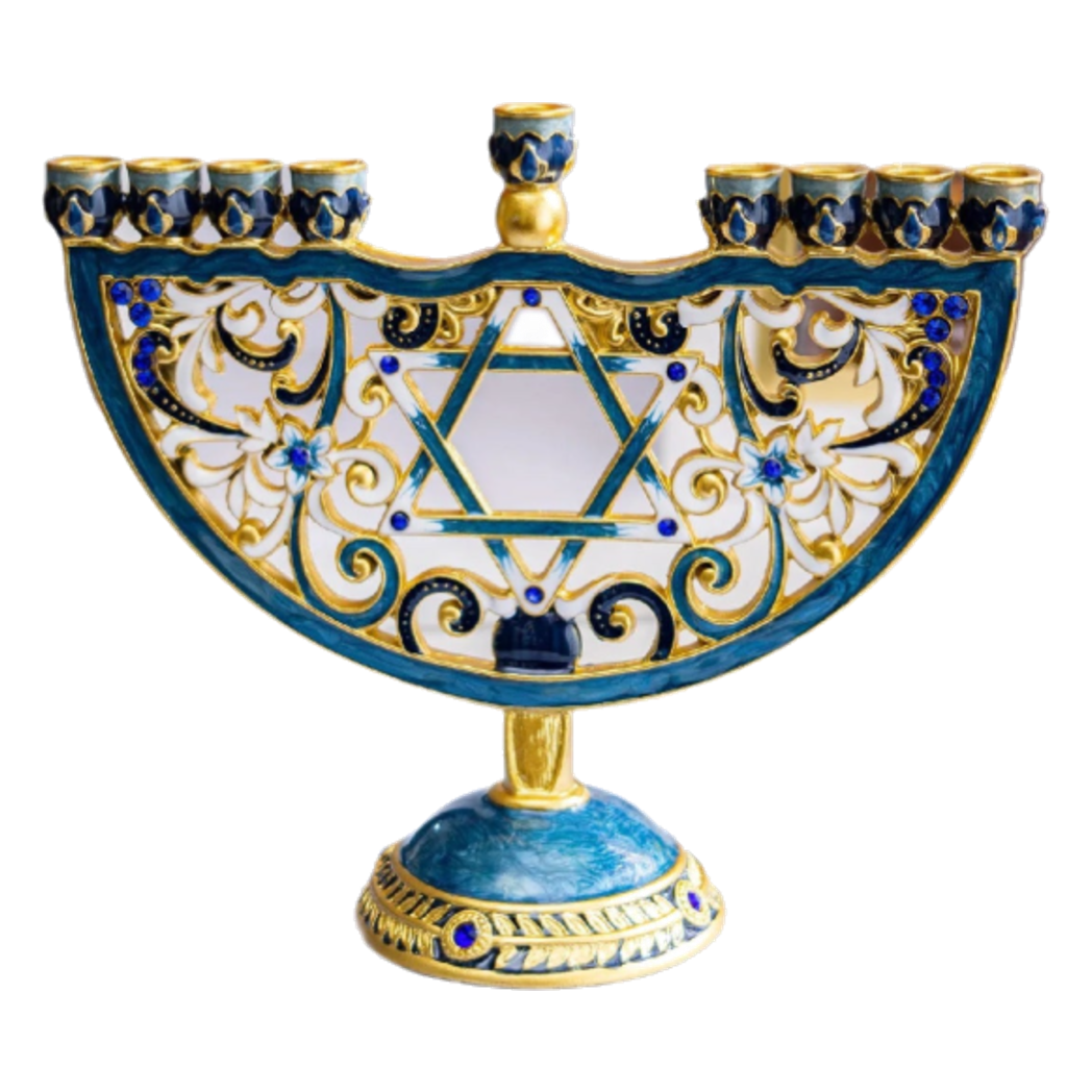 Tượng Đế Nến Babylon Byzantines Golden Era 16.5x20 - CẬU HAI HOME DECOR