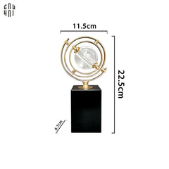 Tượng Địa Cầu Mini Denzo - Tượng Trang Trí Denzo Fw25-CẬU HAI HOME DECOR