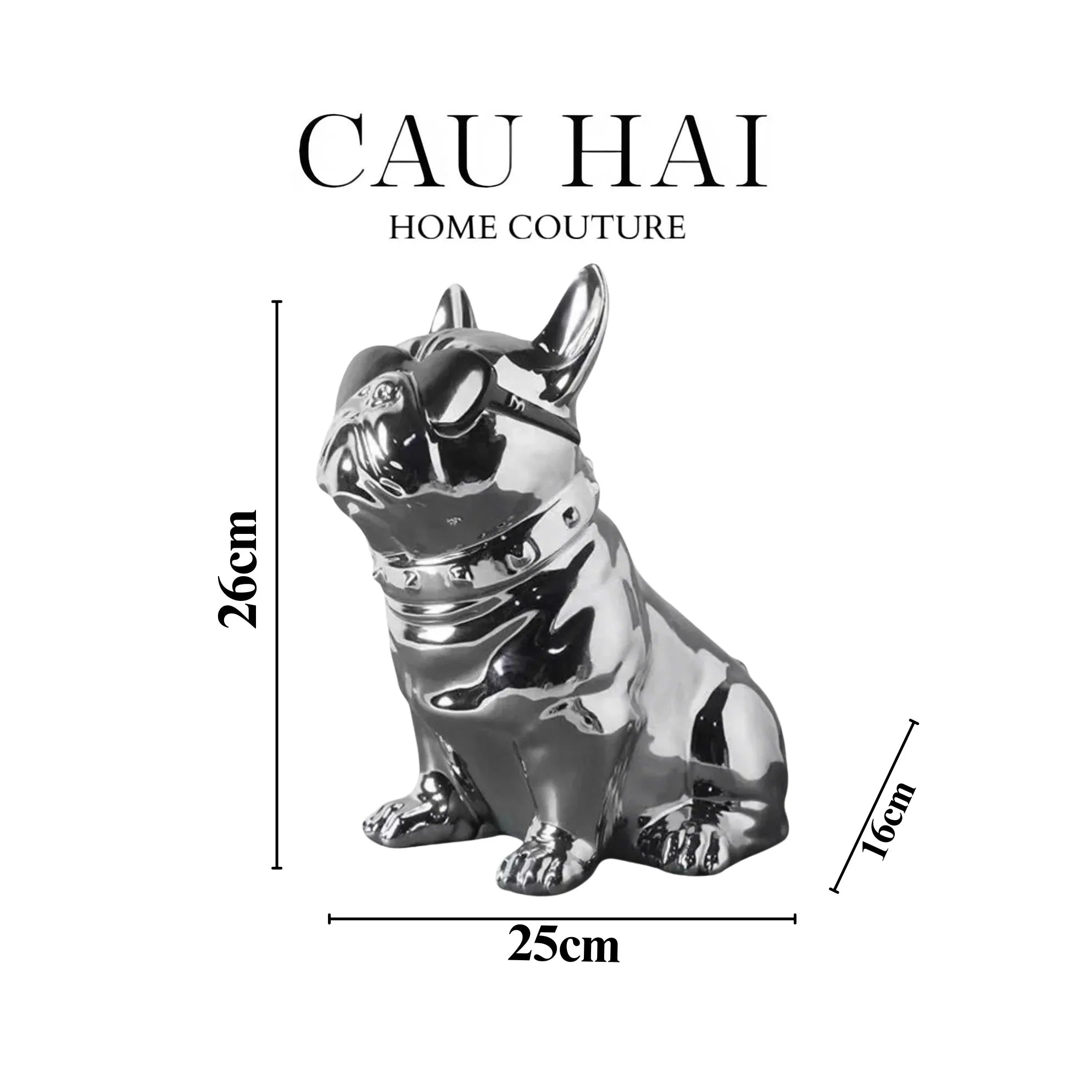 TƯỢNG ĐỰNG GIẤY PLATINUM BULL FW25-CẬU HAI HOME DECOR