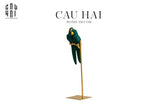Tượng Eden'S Parrot - Emerald-TƯỢNG TRANG TRÍ-CẬU HAI HOME DECOR