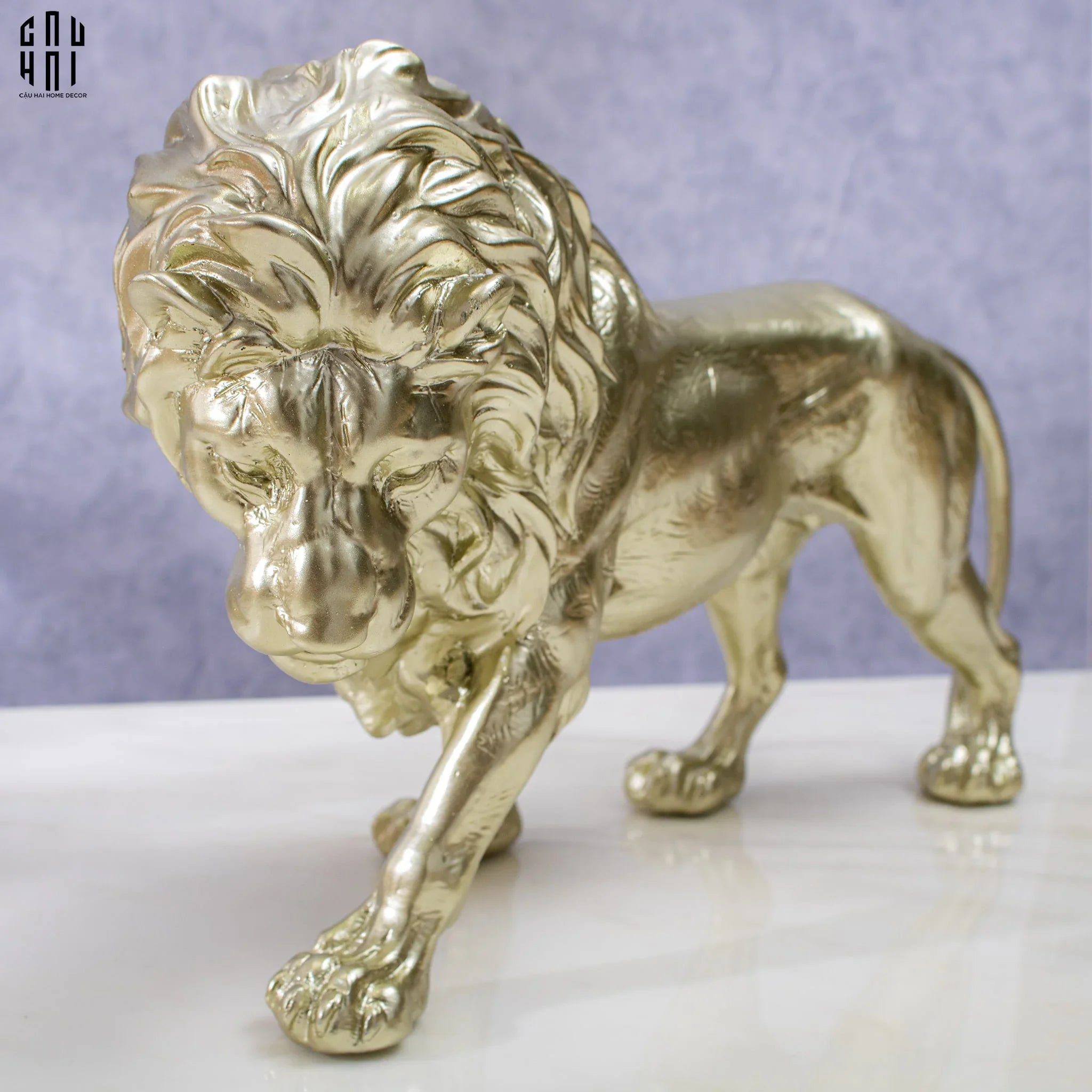 Tượng euLion King Ss25-CẬU HAI HOME DECOR