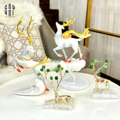 Tượng Fairy Elf Back-CẬU HAI HOME DECOR
