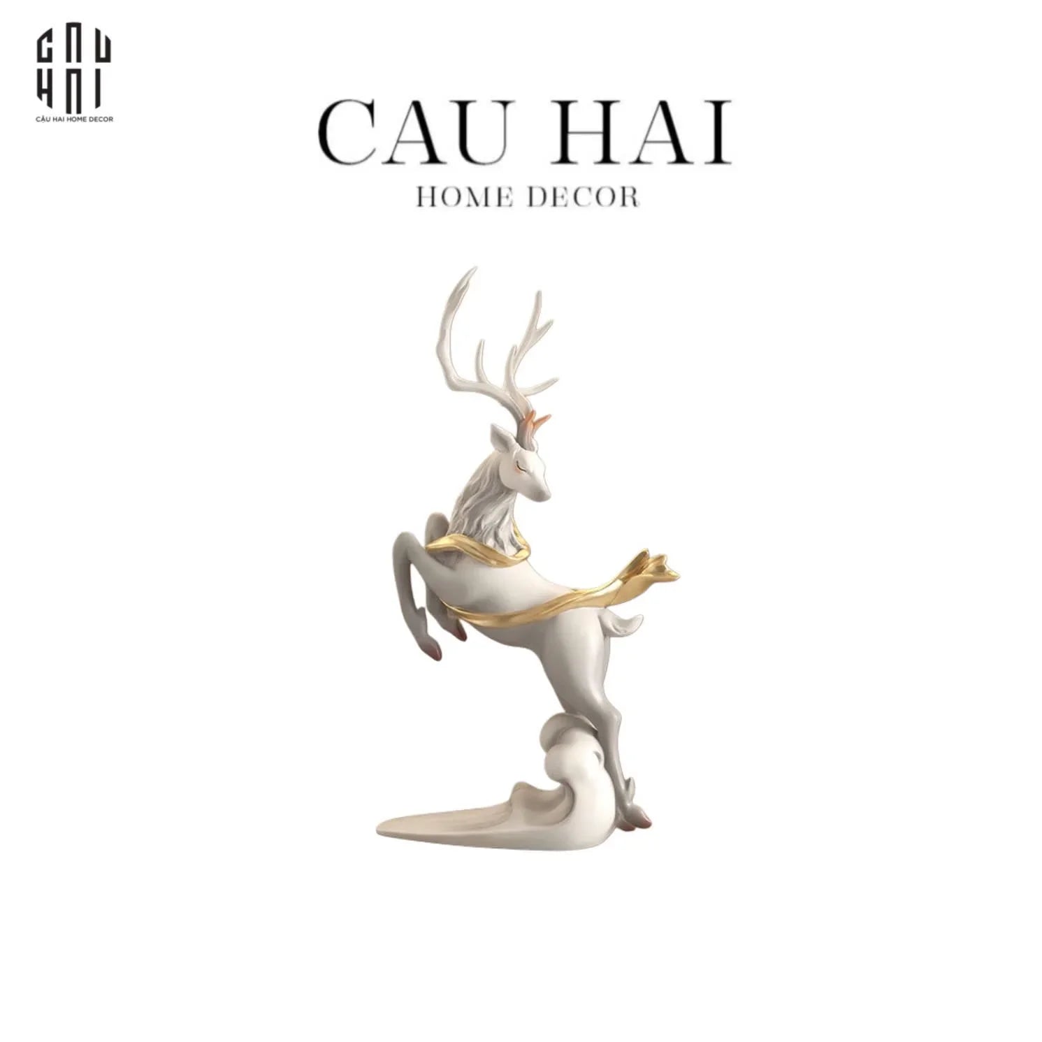 Tượng Fairy Elf Back-CẬU HAI HOME DECOR