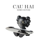 Tượng Figurine Sitting Black Kaw Fw25-TƯỢNG TRANG TRÍ-CẬU HAI HOME DECOR