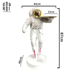 Tượng Figurine Xtreme Astronaut – White Ss25-CẬU HAI HOME DECOR