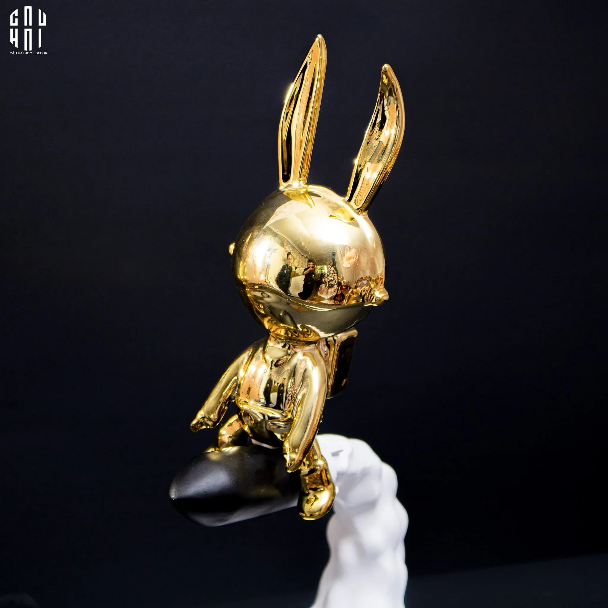 TƯỢNG FLYING ROCKET BUNNY-CẬU HAI HOME DECOR